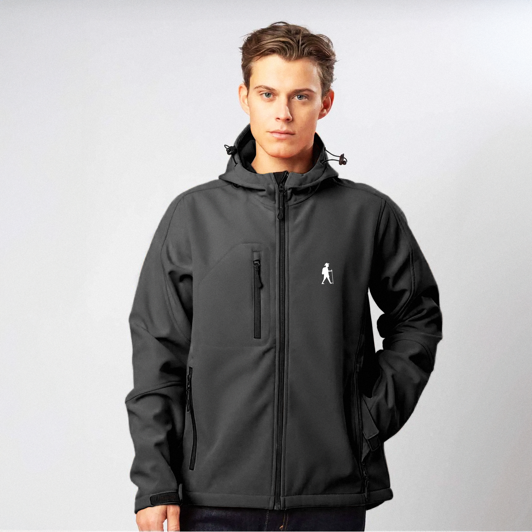 GIACCA SOFTSHELL CON CAPPUCCIO PILGRIM'S BACKPACK、mySite、topwebapps