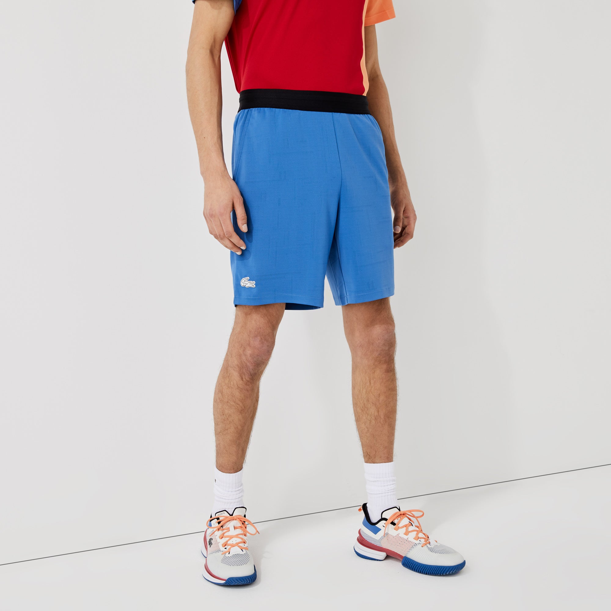 Lacoste Men's Jacquard Tennis Shorts