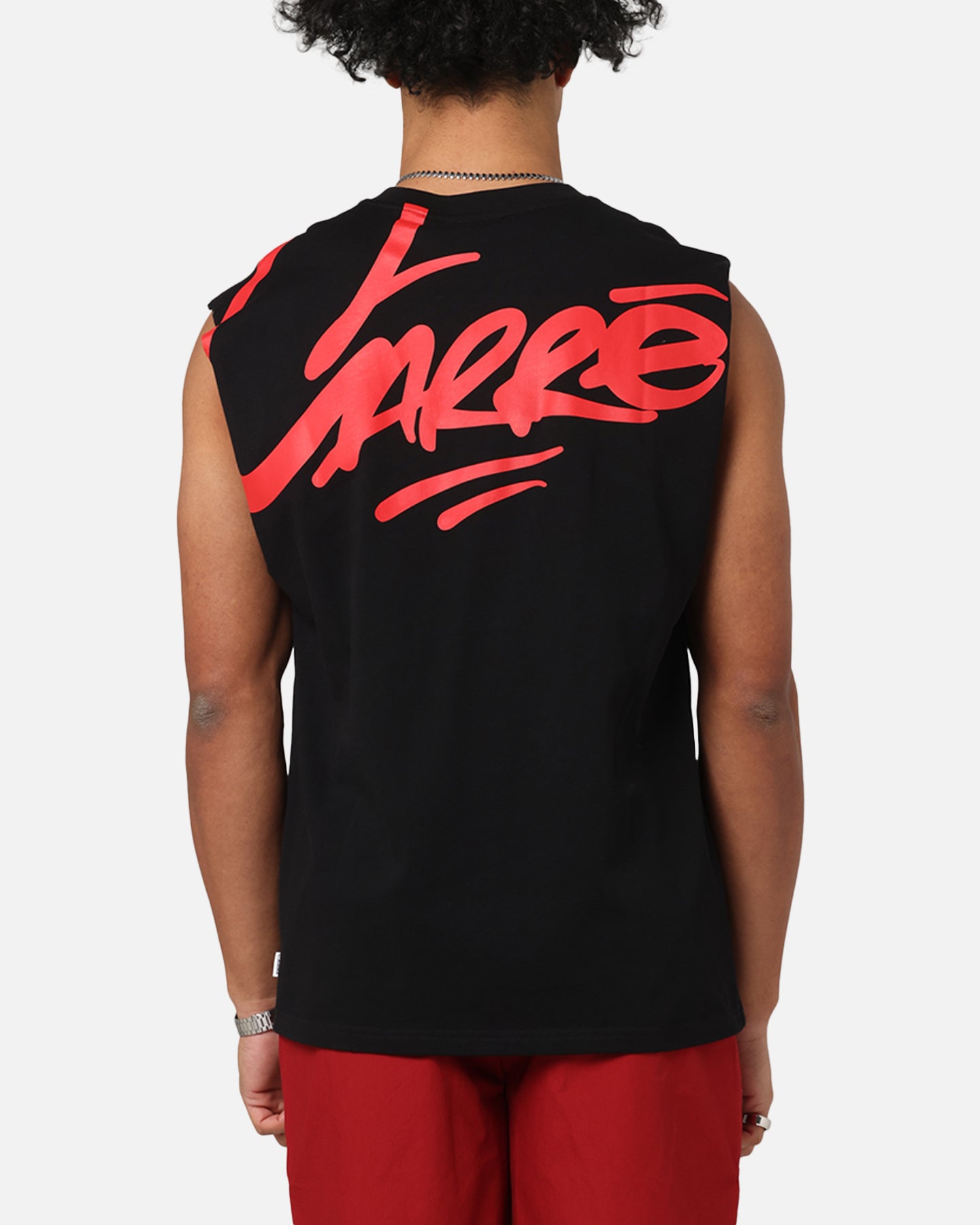 Carre Graffiti Muscle T-Shirt Black/Red、mySite、zt4zffjzw