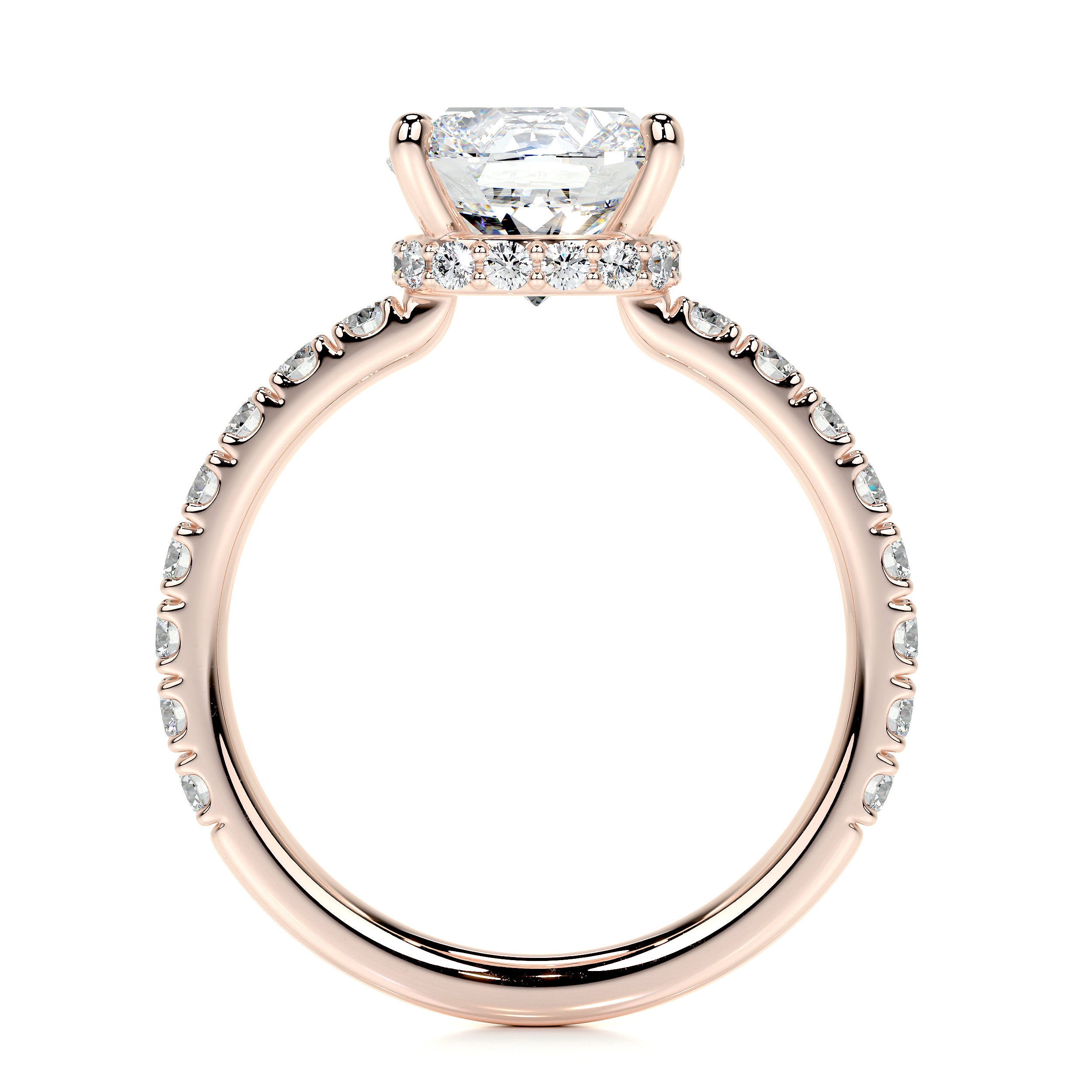 Bree Lab Grown Diamond Ring -14K Rose Gold、mySite、hinf8tx79