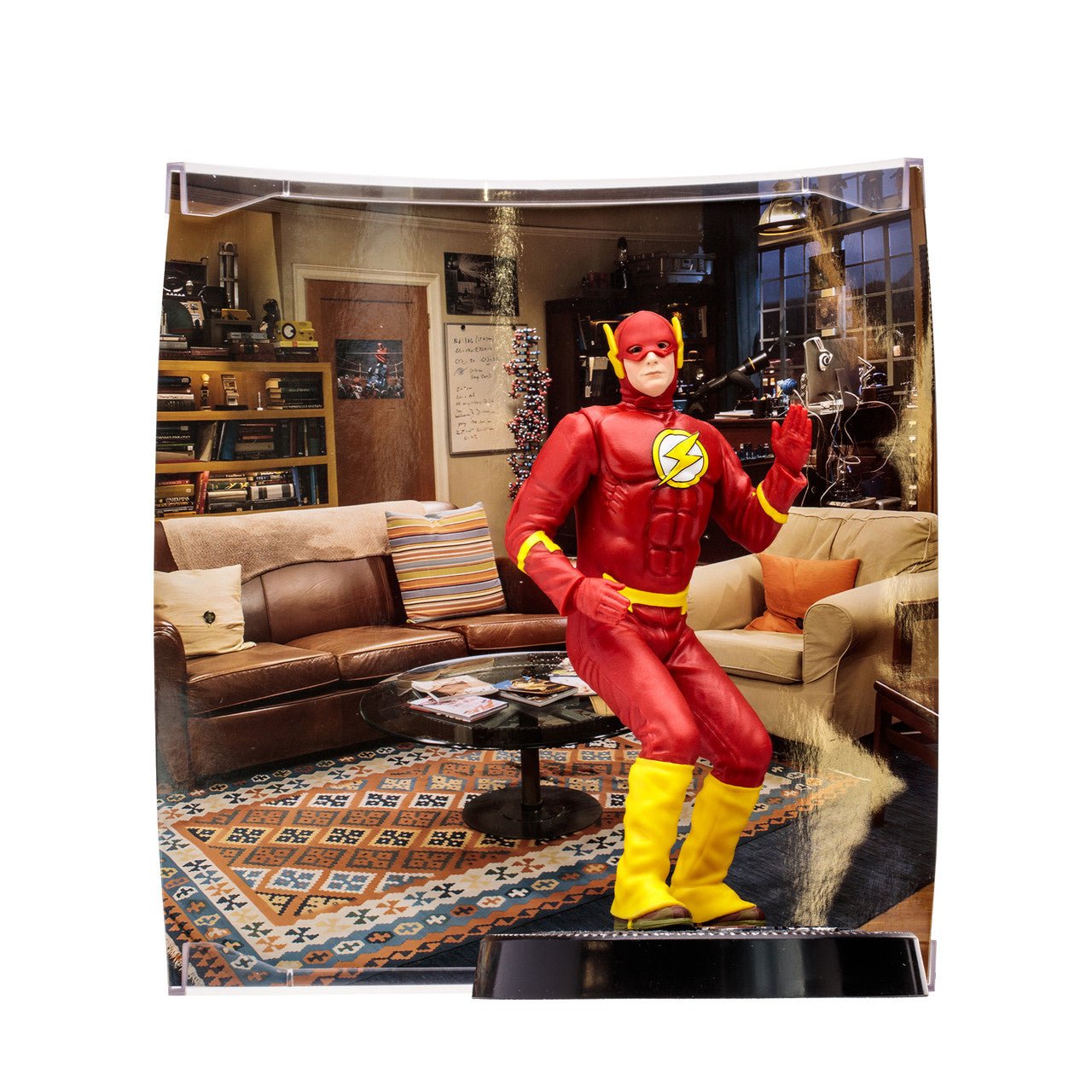 McFarlane Movie Maniacs WB 100: Sheldon Cooper as The Flash (Big Bang Theory)、mySite、hgirdovlk