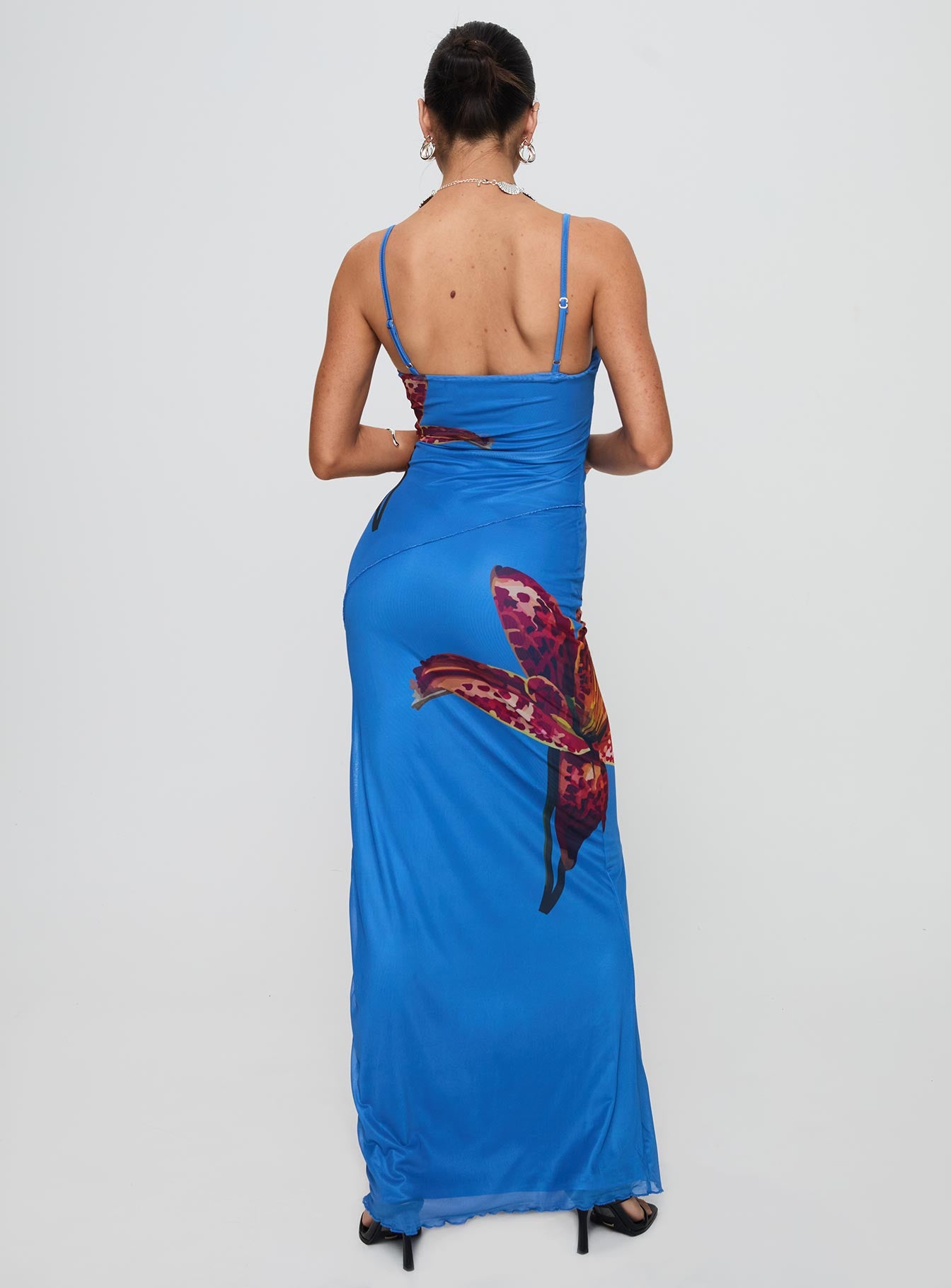 Bespoke Maxi Dress Blue、mySite、solidvoid