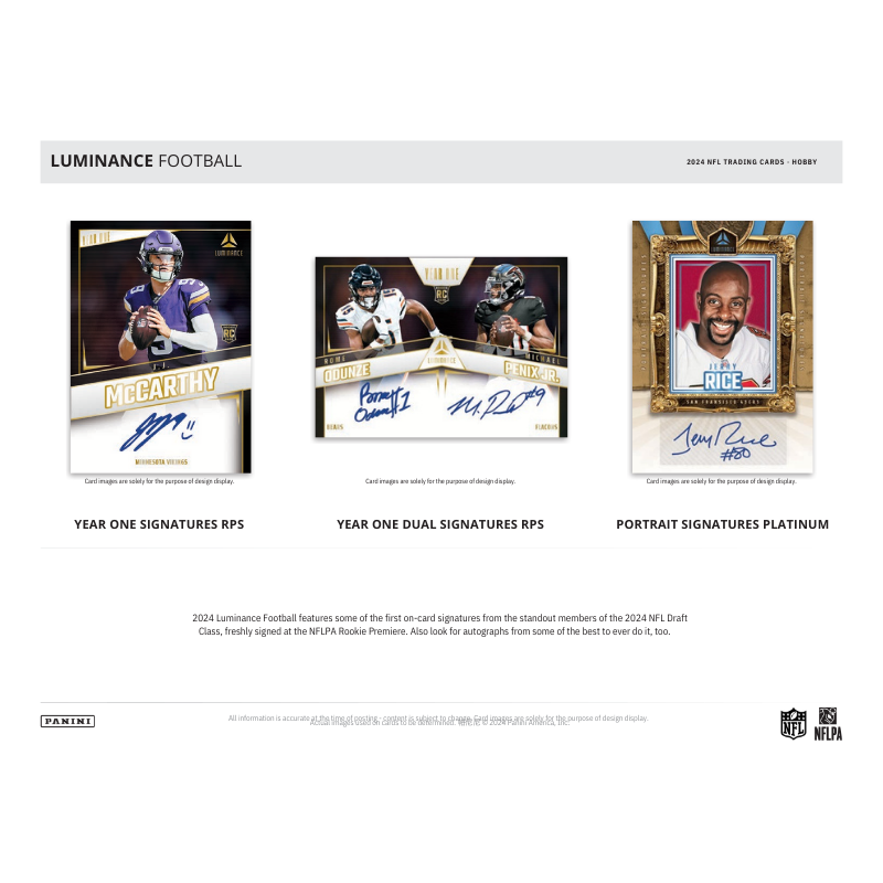 2024 Panini Luminance Football Hobby Box、mySite、waistdrama