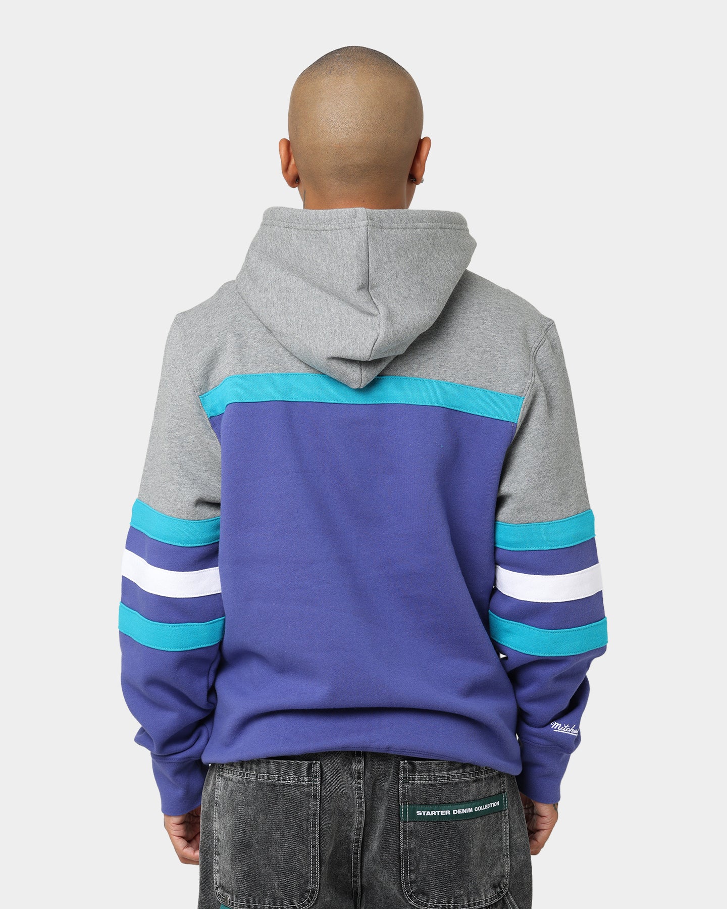 Mitchell & Ness Charlotte Hornets Head Coach Hoodie Royal、mySite、zt4zffjzw