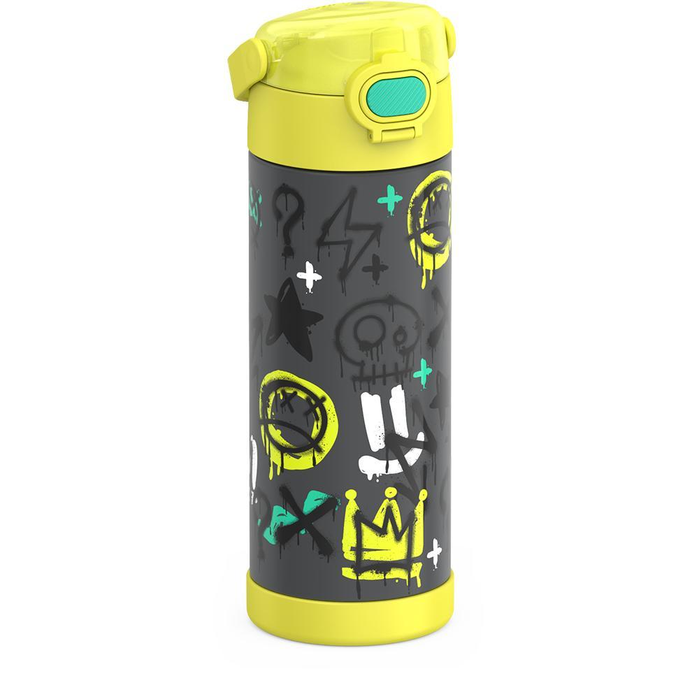 16oz FUNTAINER® WATER BOTTLE WITH LOCKING LID、mySite、noshort