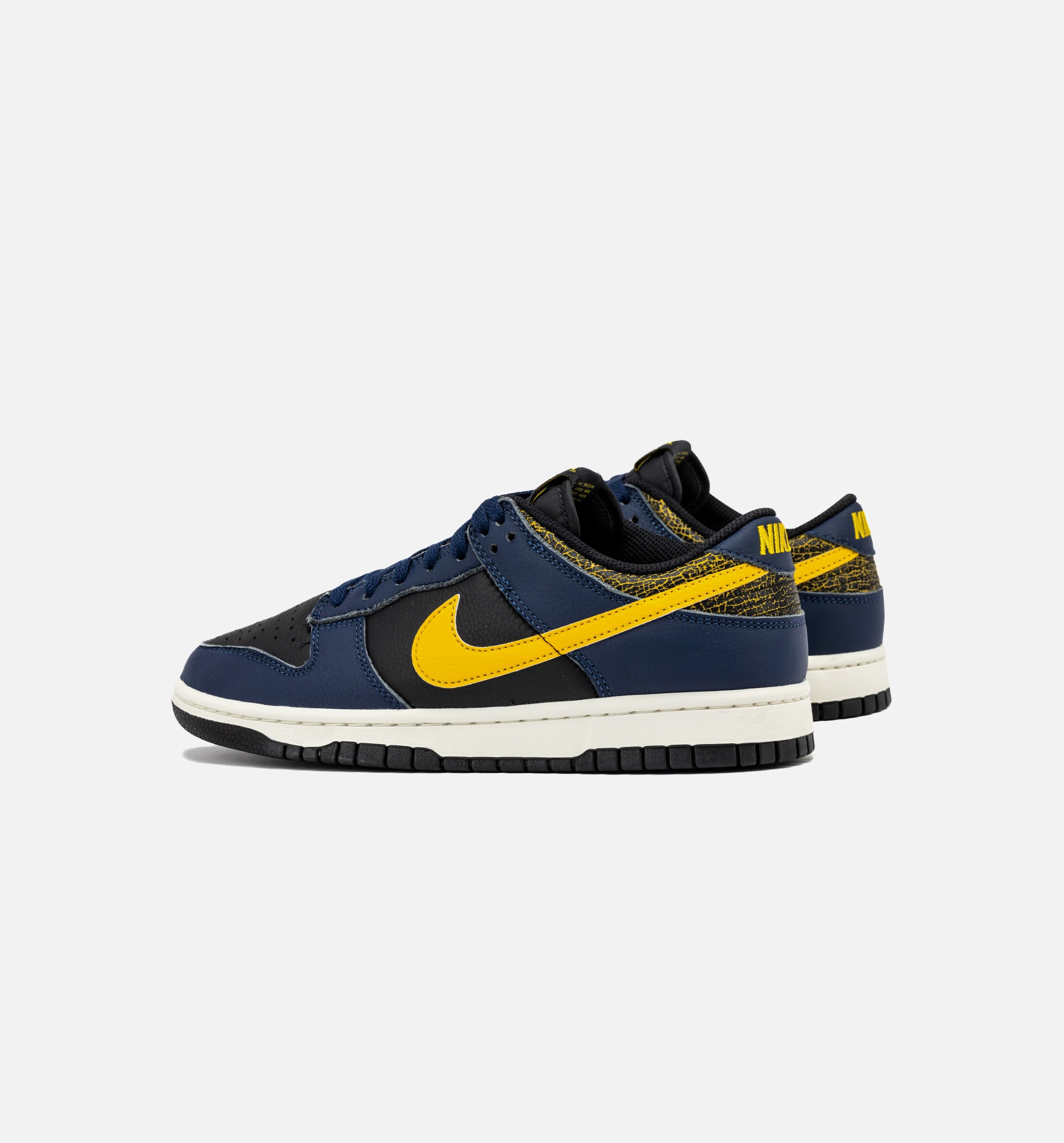 Dunk Low Midnight Navy and Tour Yellow Mens Lifestyle Shoe - Black/Midnight Navy/Sail/Tour Yellow Free Shipping、mySite、dreamappss