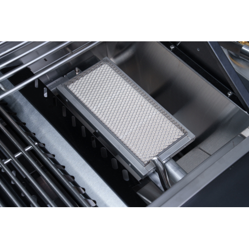 BBQ Infrared Searing Burner Stainless Steel Ceramic Gas Burner (Square 9.8x4.5 inch)、、eastwooduniform