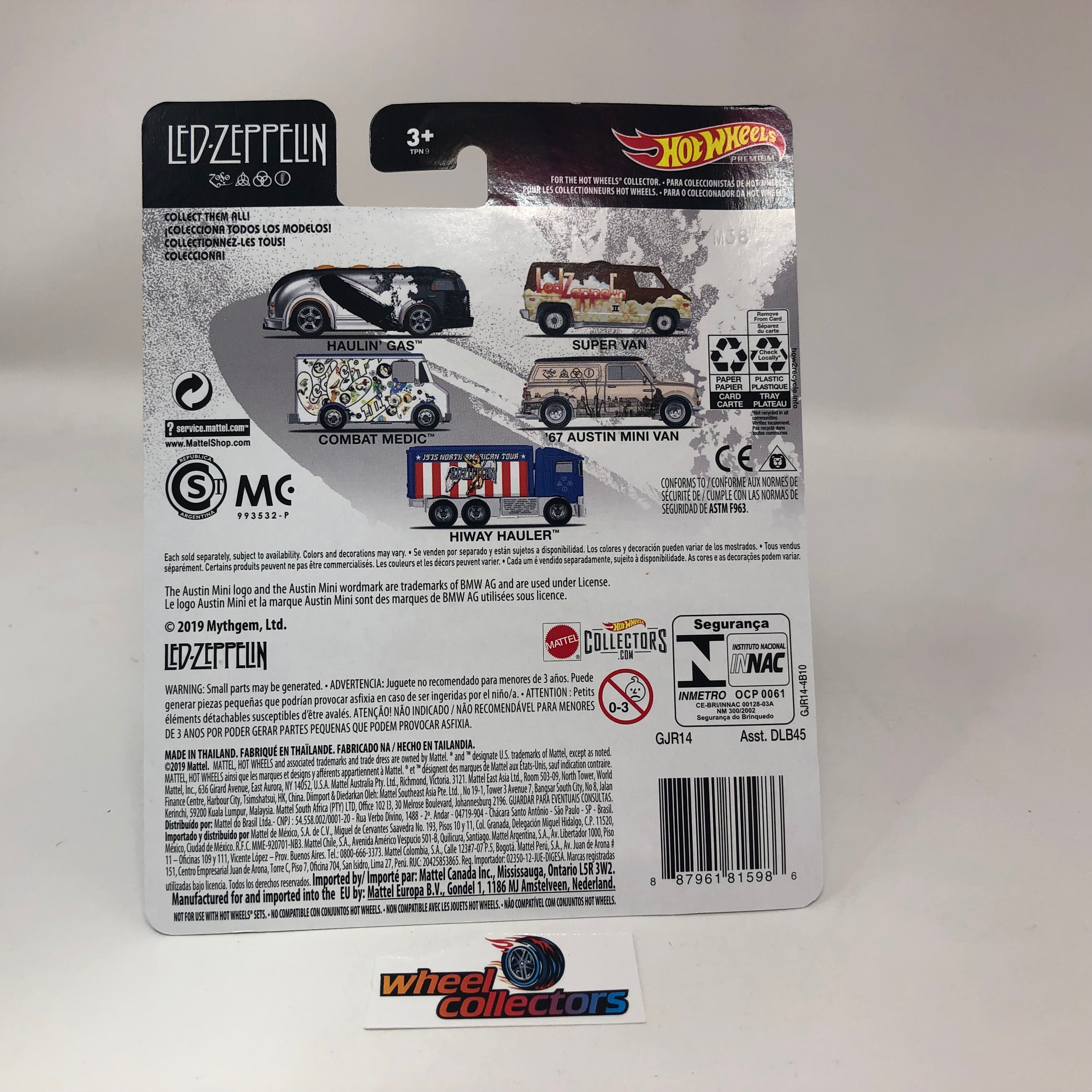 Haulin Gas * Led-Zeppelin * Hot Wheels Pop Culture、mySite、hgirdovlk