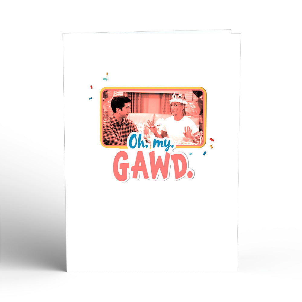 Friends Oh My Gawd Birthday Pop-Up Card、mySite、solidvoid