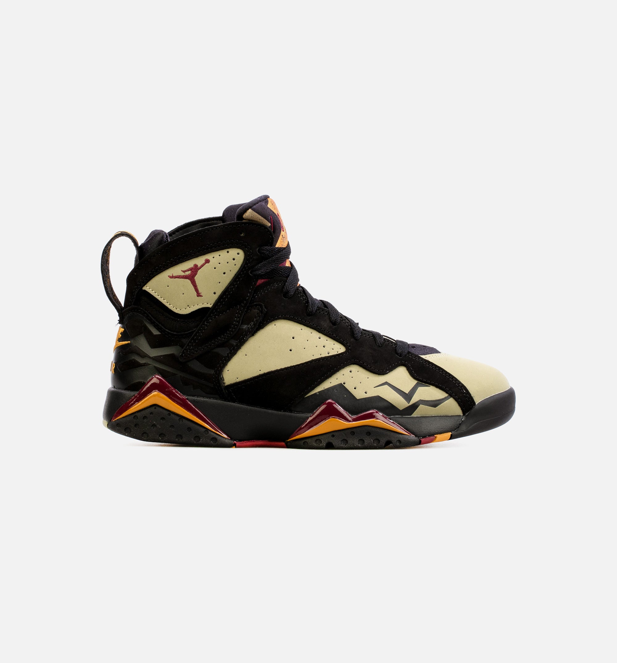 Air Jordan 7 Retro Black Olive Mens Lifestyle Shoe - Black/Green、mySite、dreamappss