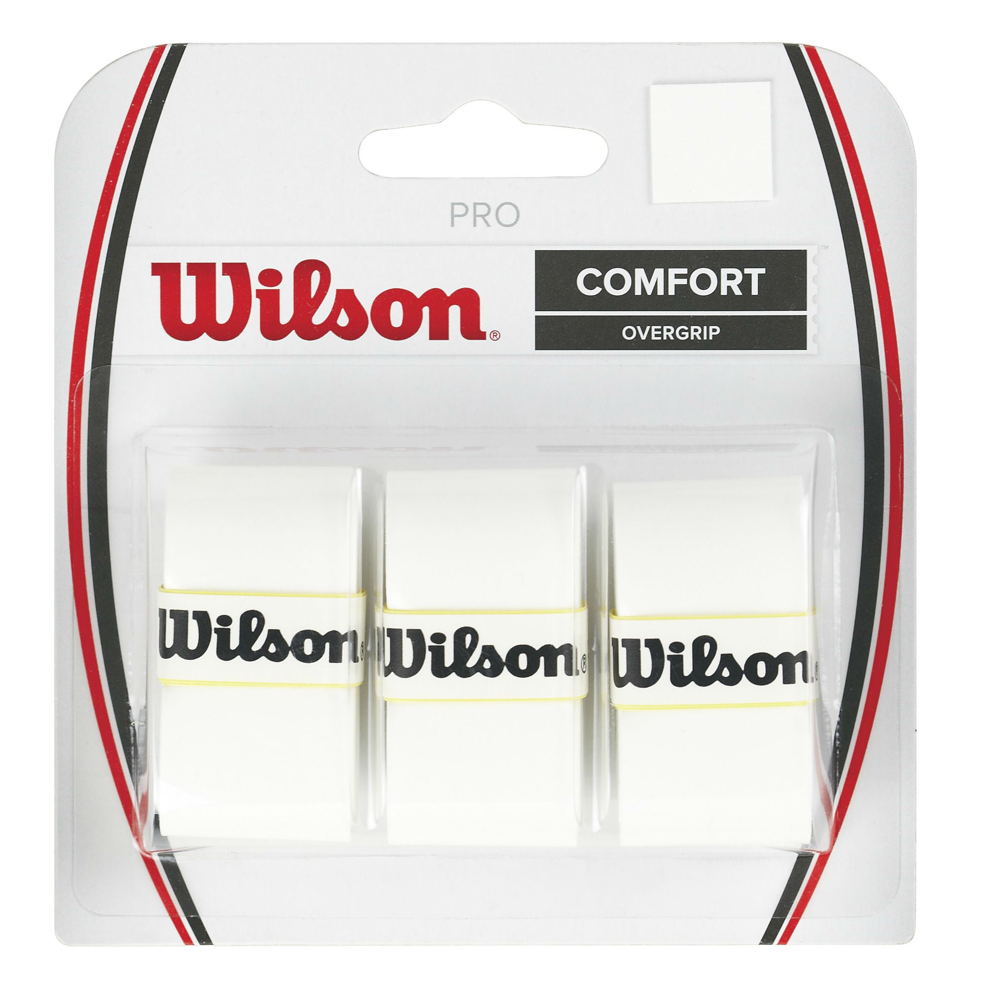 Wilson Pro Overgrip 3 Pack (White)