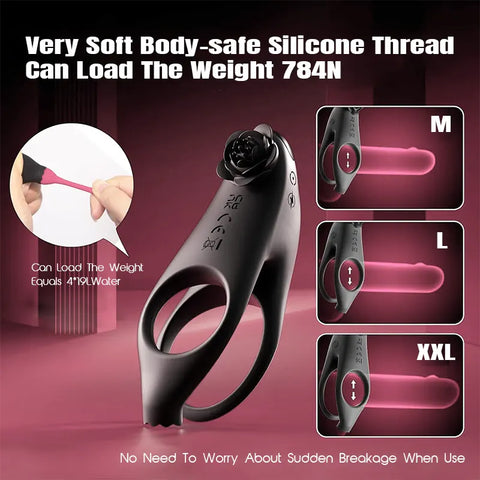 Couple’s Remote G-Spot Vibrating Ring