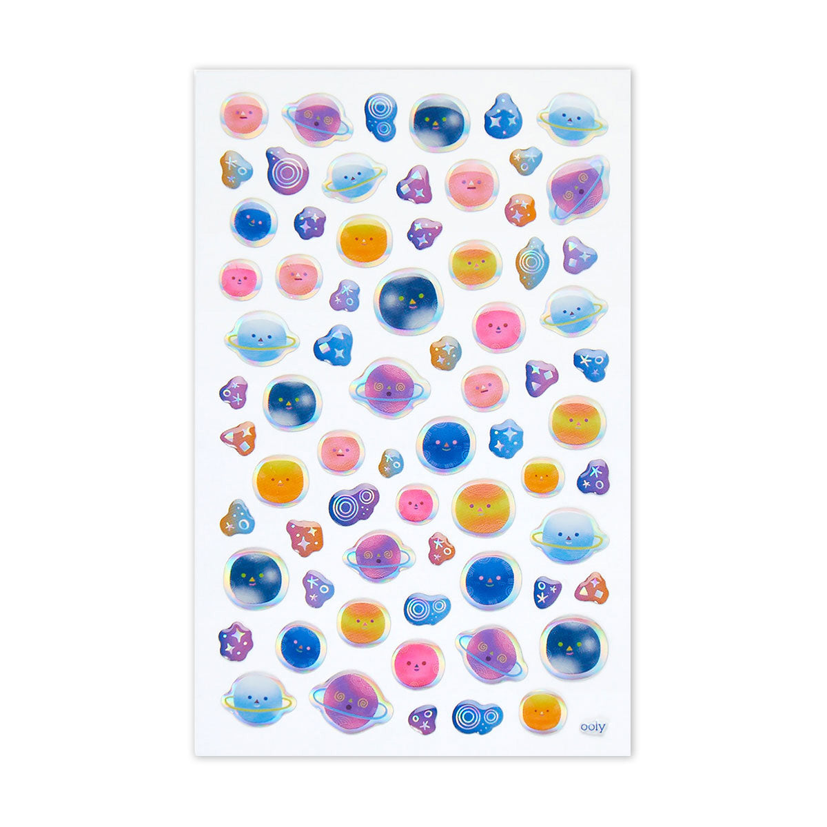  Planet Pals Itsy Bitsy Holographic Stickers、mySite、ghnorth