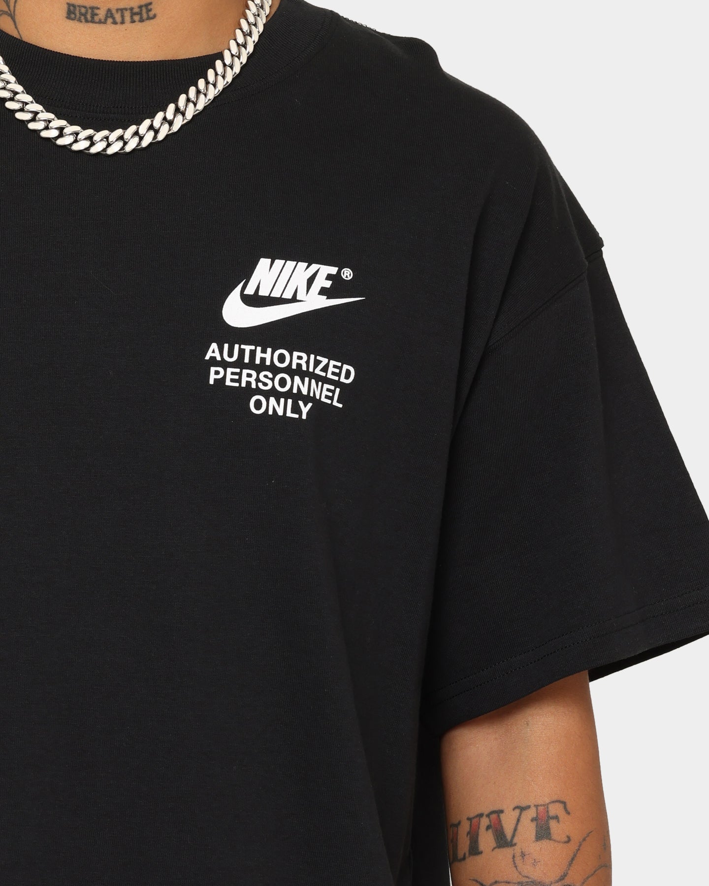 Nike Sportswear Authorized Personnel T-Shirt Black、mySite、zt4zffjzw