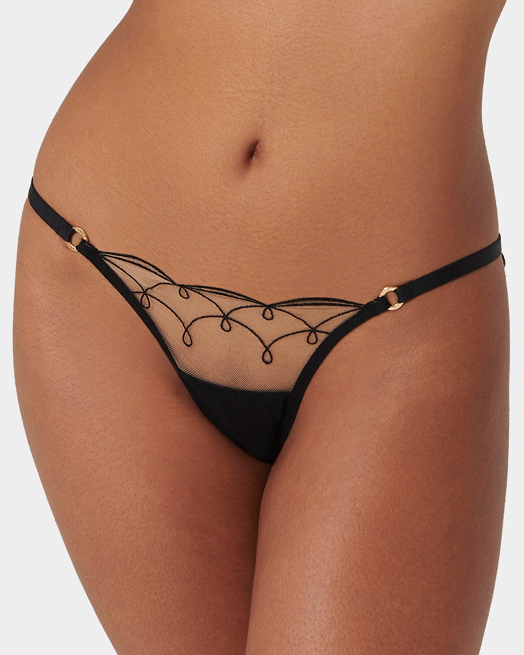 Marceline Brief Black/Sheer、mySite、bengalsvssteelers