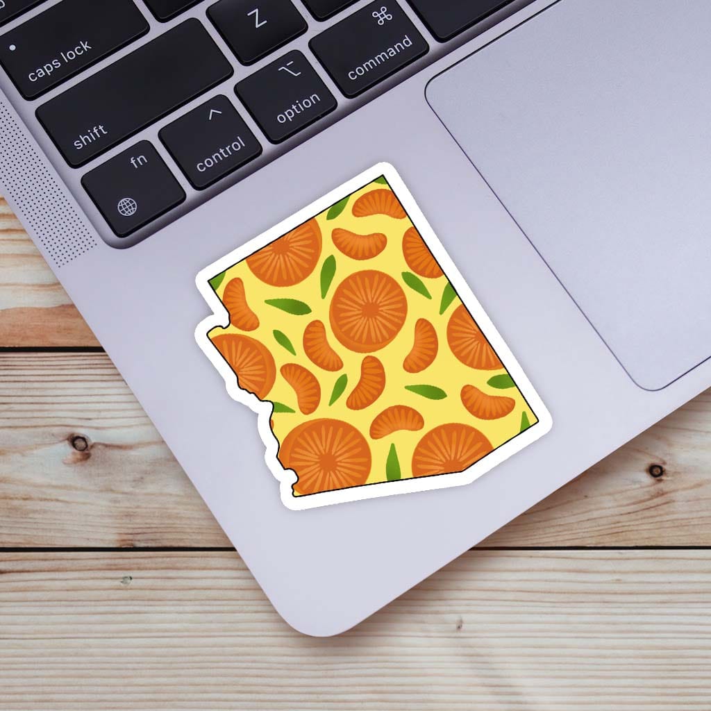  Arizona Orange & Yellow Fruit Sticker、mySite、elrpsem3k
