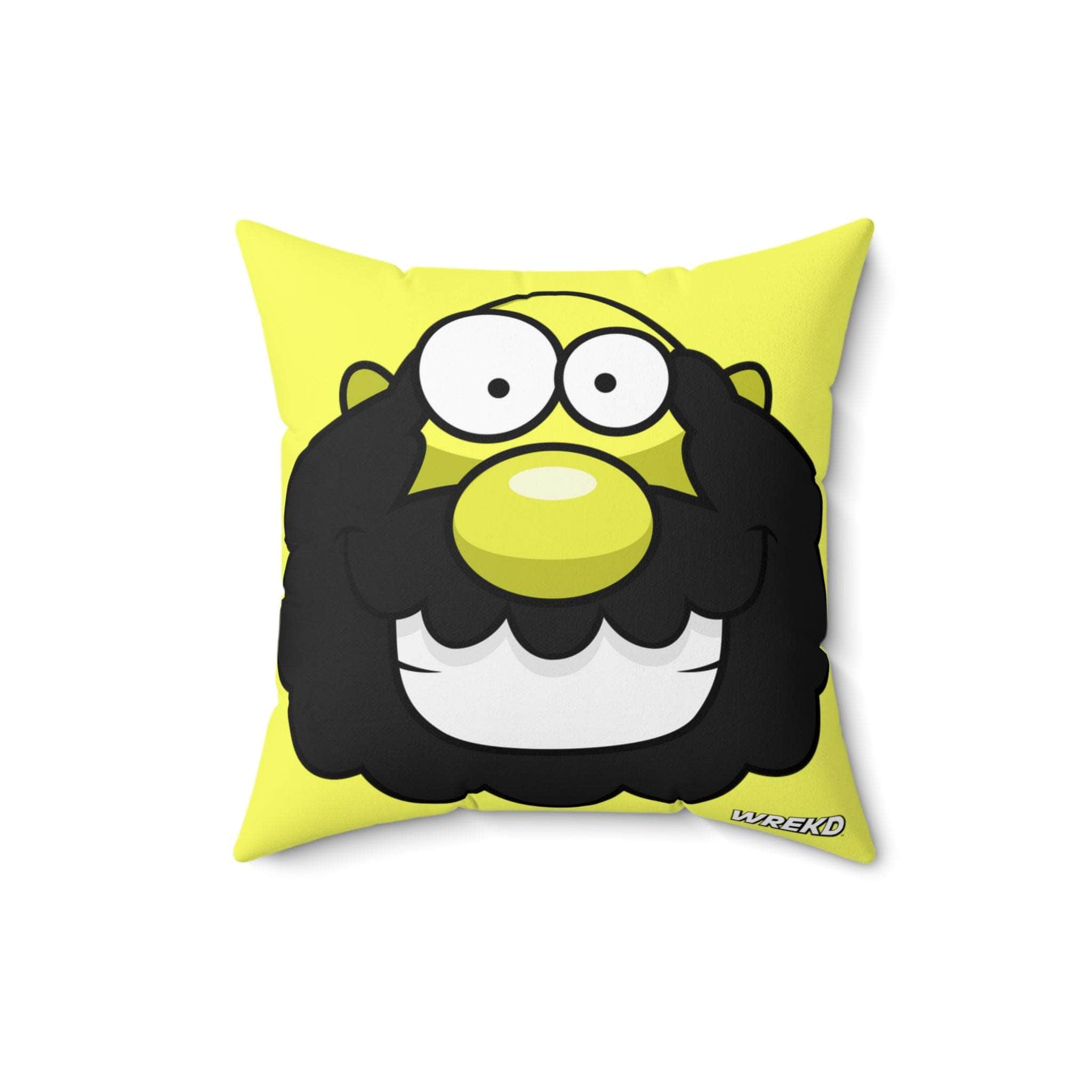  FPV Kaveman Square Pillow by WREKD Co. - Choose Size、mySite、merchandisen