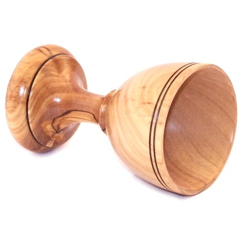 Olive wood Handcrafted Egg cup - 7.5x5cm or 3x2 inches、mySite、topwebapps