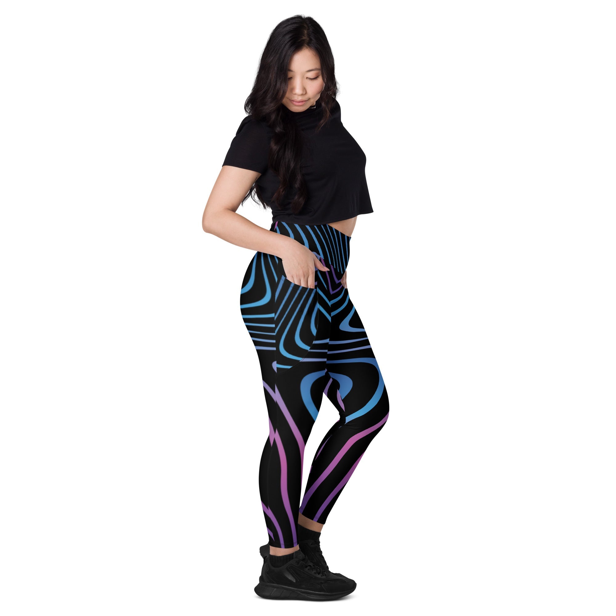 Women's Color Swirl Leggings、mySite、gigharbornorthrealestate