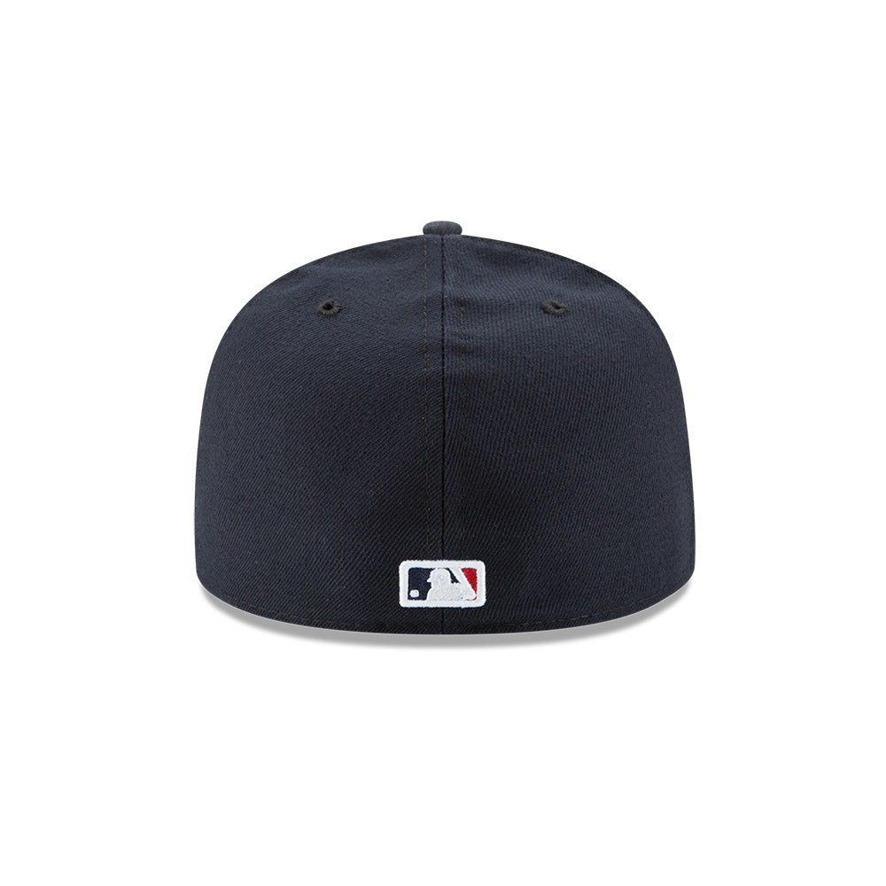 Atlanta Braves New Era Navy Road Authentic Collection On-Field 59FIFTY Fitted Hat、mySite、vikingsvslions