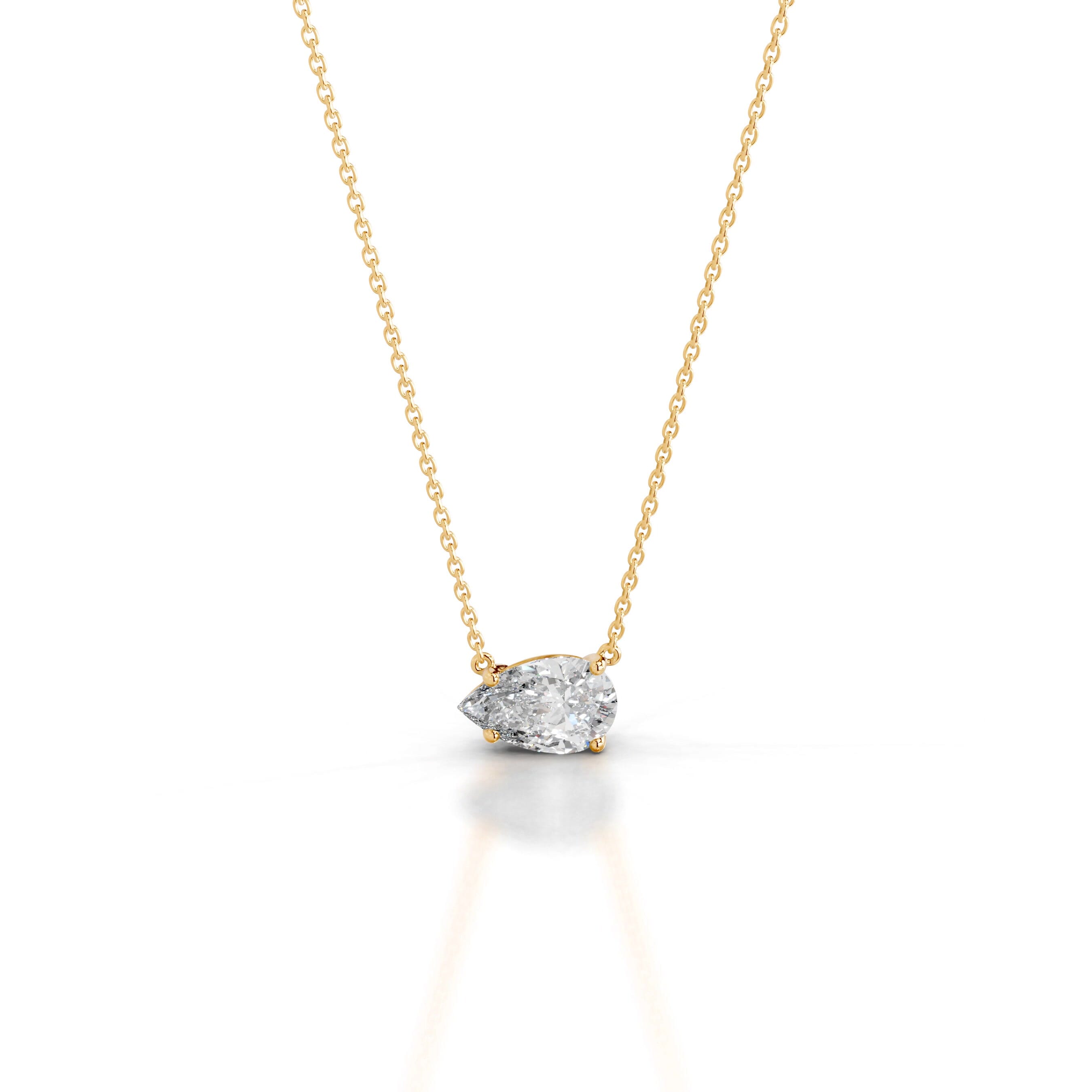 Clmence Diamond Pendant - 18K Yellow Gold、mySite、hinf8tx79