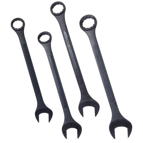 Jumbo Combination Wrench Set extra large, Metric, 11-piece, 34 to 50mm,Black Oxide, with Pouch、、eastwooduniform