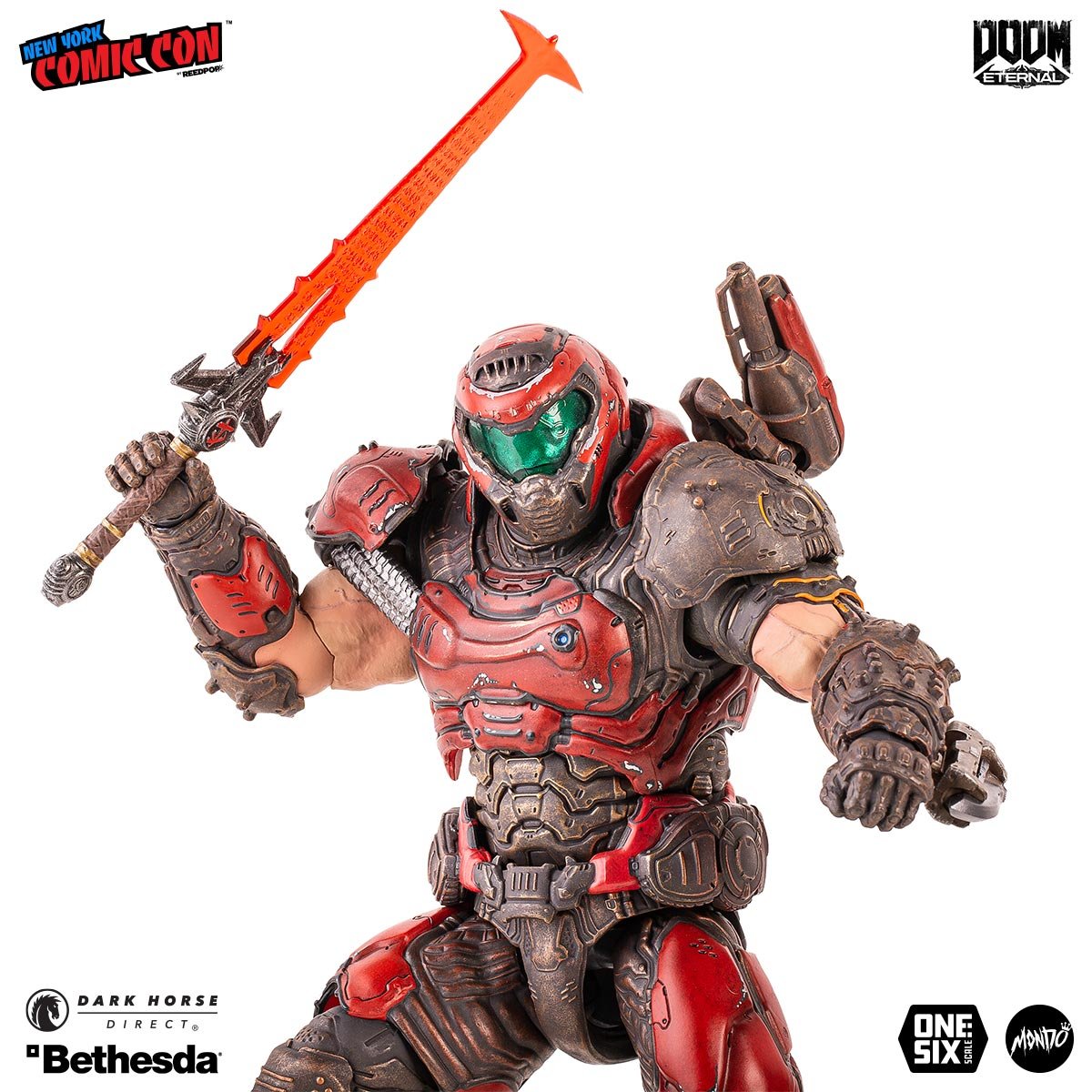 Mondo NYCC Exclusive DOOM Eternal Doom Slayer (Crimson Variant)、mySite、hgirdovlk