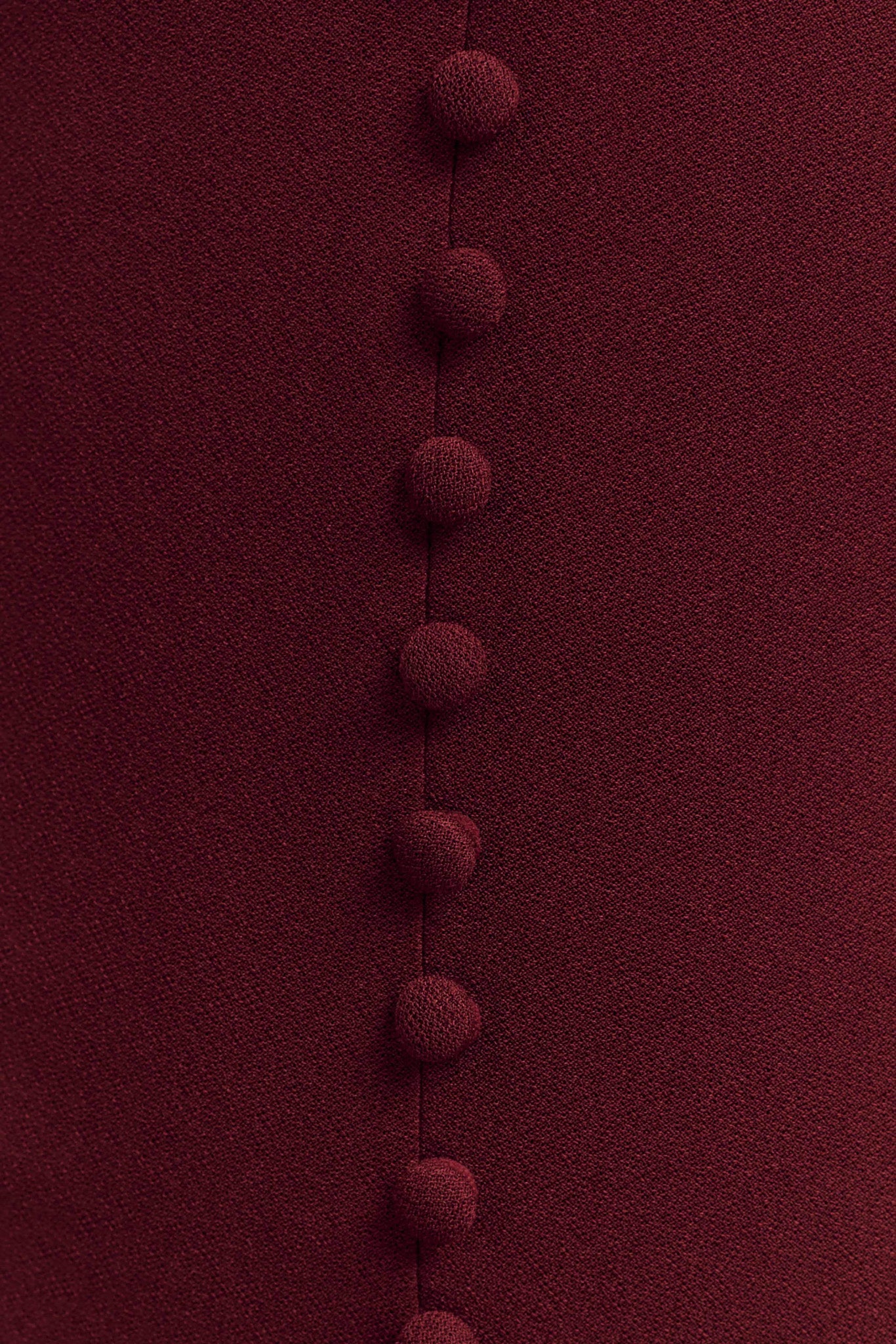 Annita Crepe Halter Midi Dress - Merlot、mySite、solidvoid