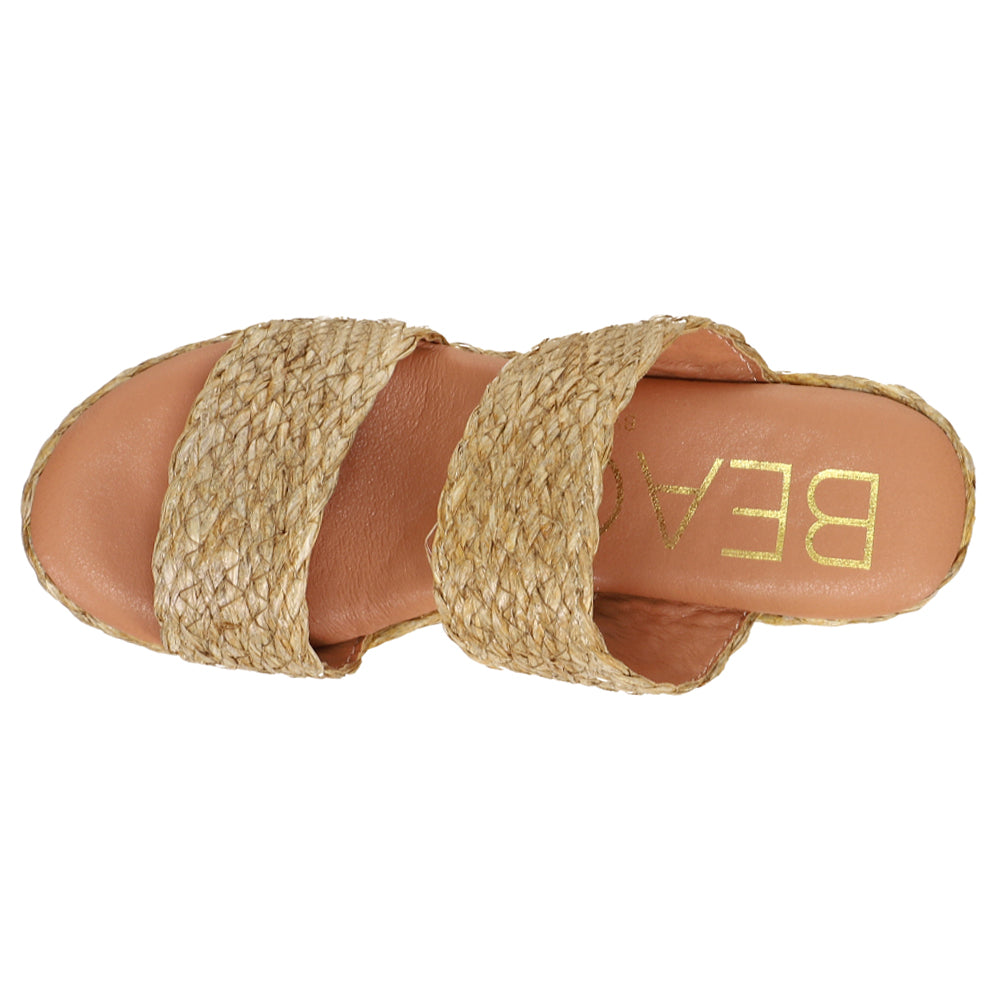 Ocean Ave Platform Block Heel Espadrille Sandals、mySite、gtrtttuynbv