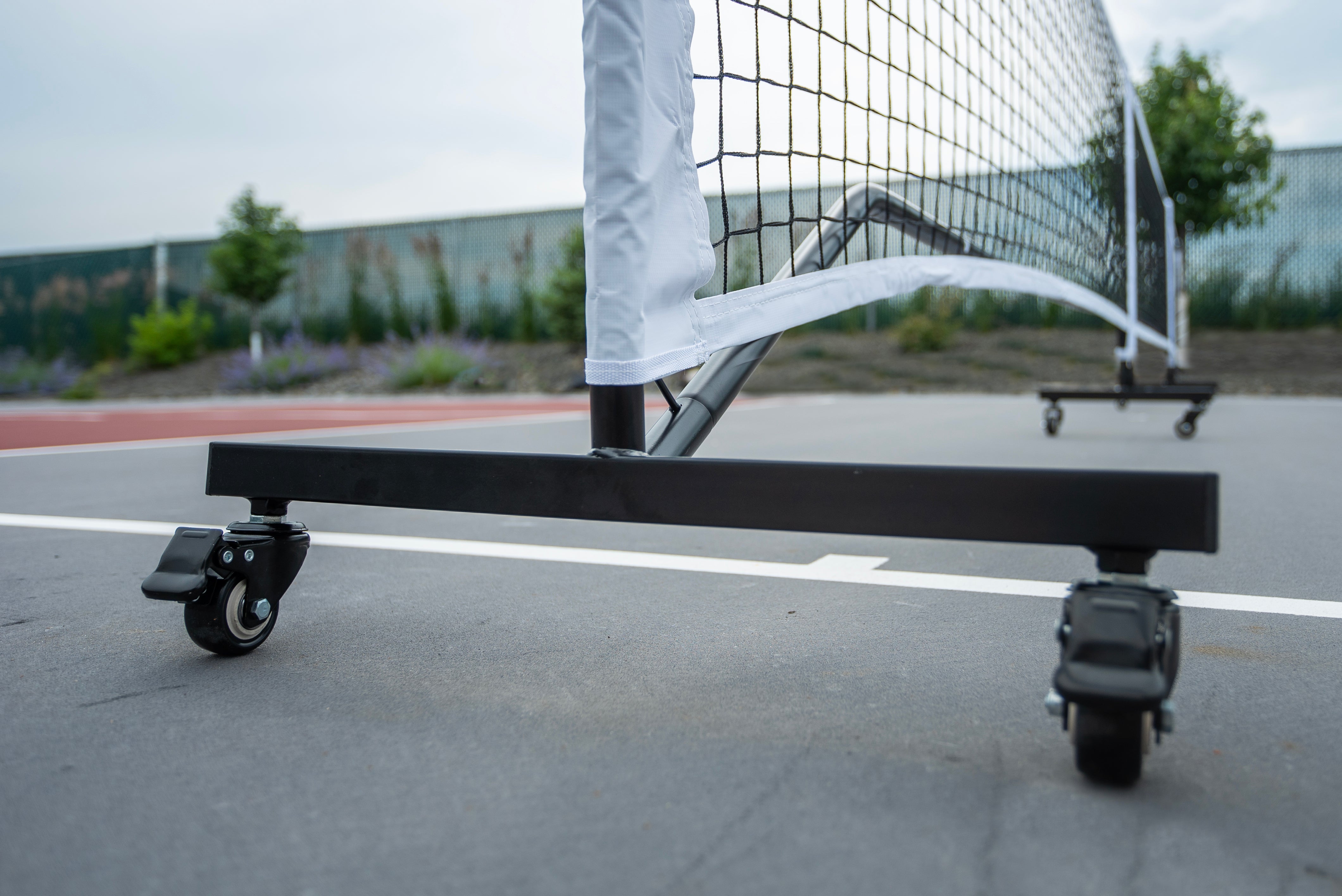 SLK Prime Portable Wheeled Pickleball Net、mySite、noshort