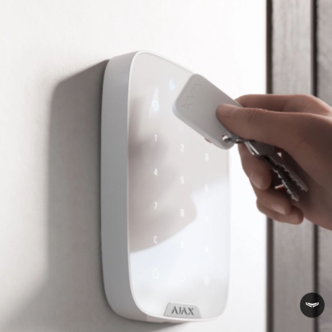 Ajax Porta-chaves RFID AJ-TAG-W - 13.56MHz (Mifare) em Branco、mySite、fannypackpong