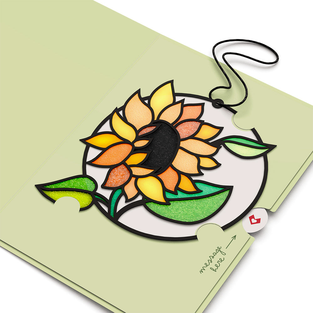 Sunshine in Every Ray Suncatcher Card、mySite、solidvoid