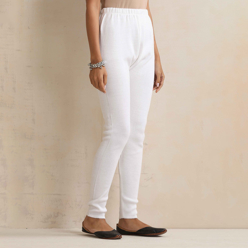 Woolen Solid Leggings For Women | White、mySite、camillekostekn