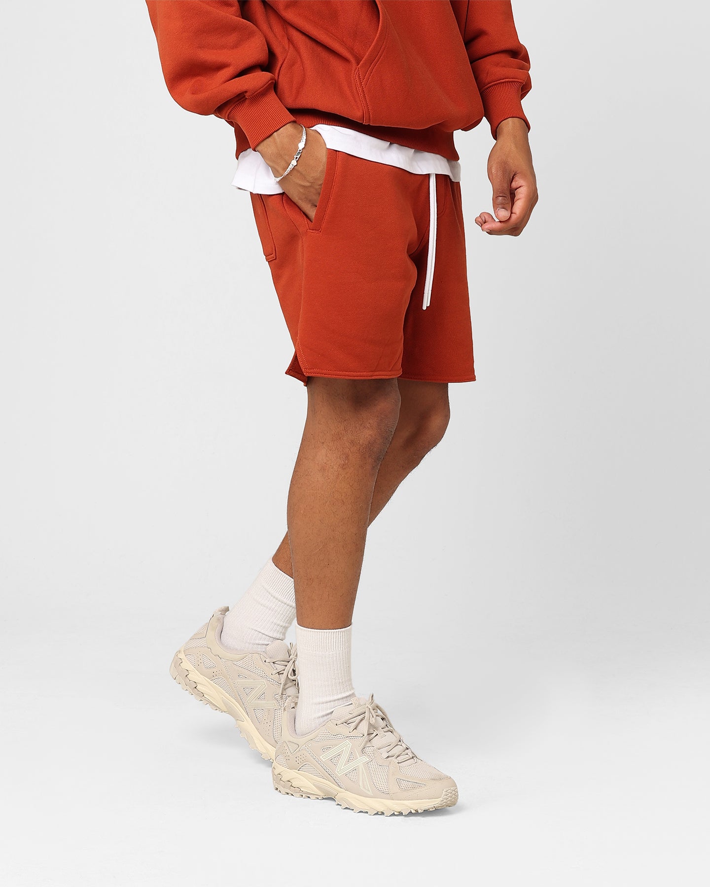 Carre Capital C Terry Shorts Brick、mySite、zt4zffjzw