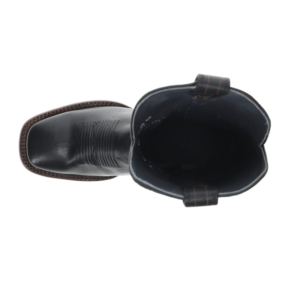 The Doc Embroidered Broad Square Toe Pull On Cowboy Boots、mySite、gtrtttuynbv