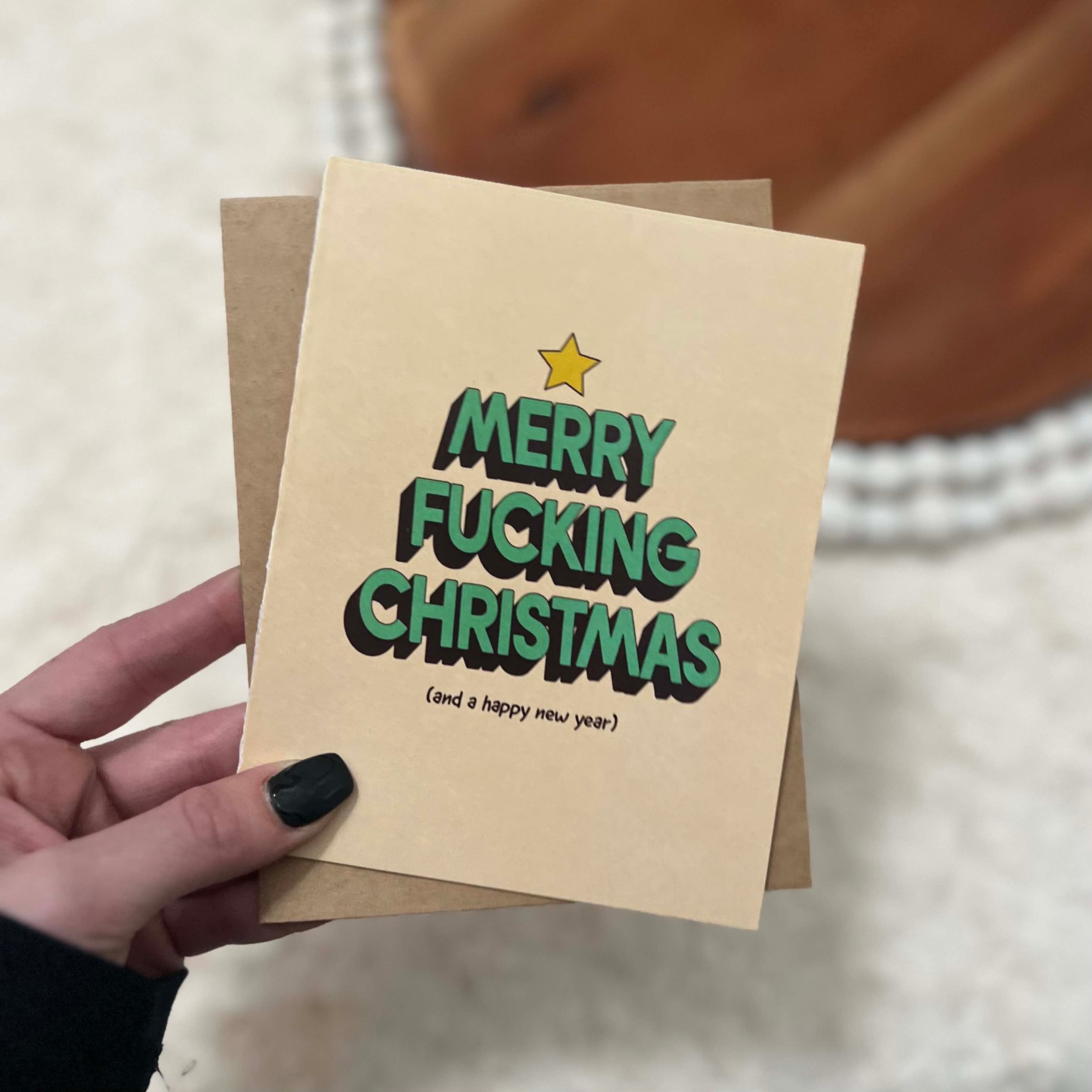  Merry Fuc*ing Christmas Greeting Card、mySite、ghnorth