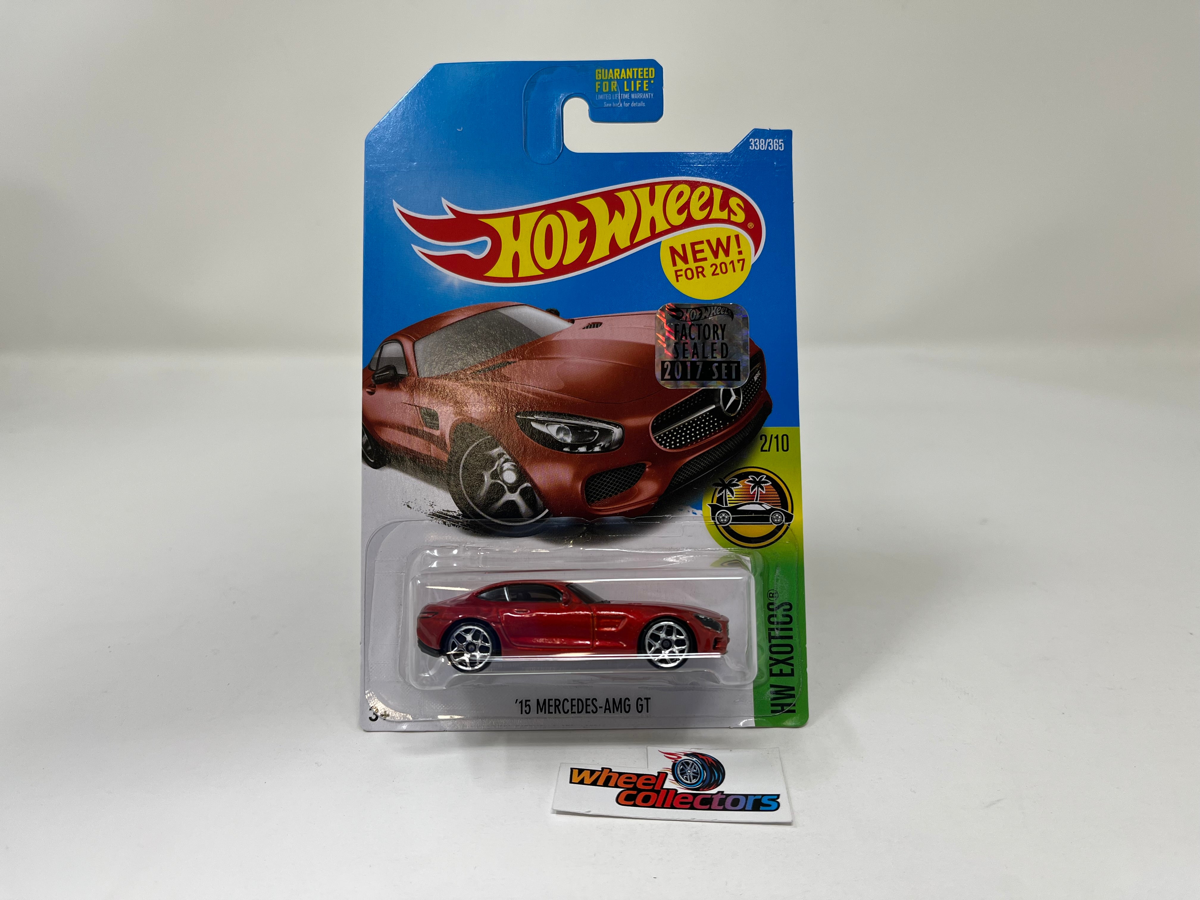 '15 Mercedes-AMG GT #338 * RED * 2017 Hot Wheels Factory Set、mySite、hgirdovlk
