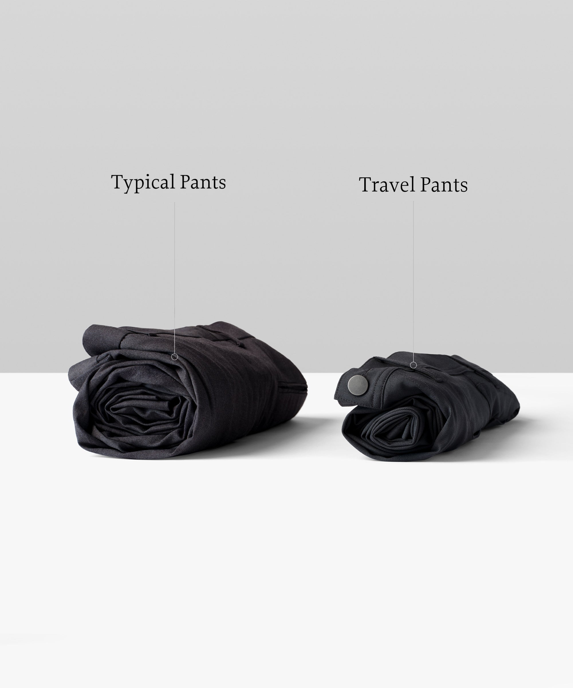 Men's Slim Merino Travel Pants、mySite、noshort