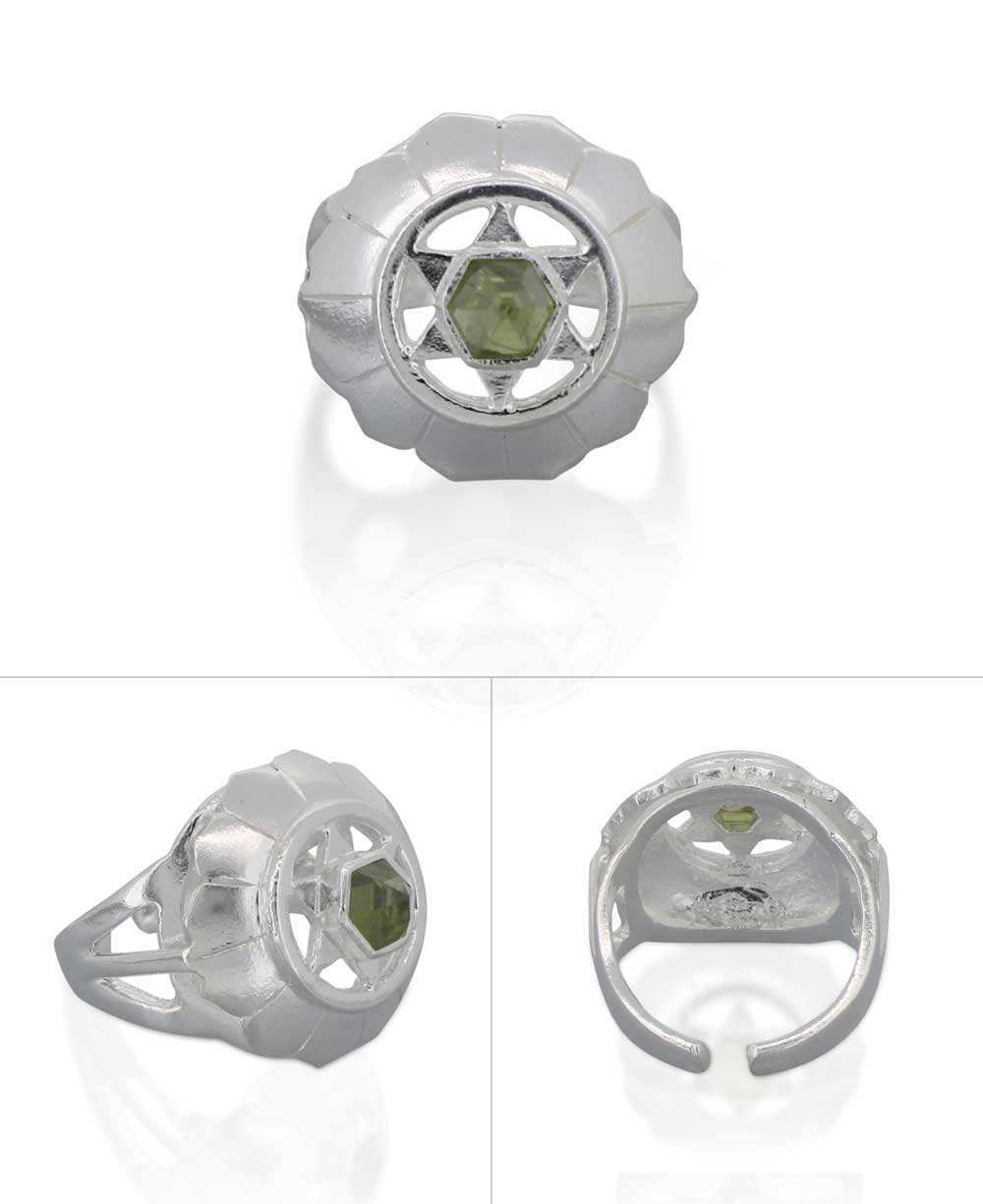 Sterling Silver and Gemstone Adjustable Chakra Rings, Sold Individually、mySite、topwebapps