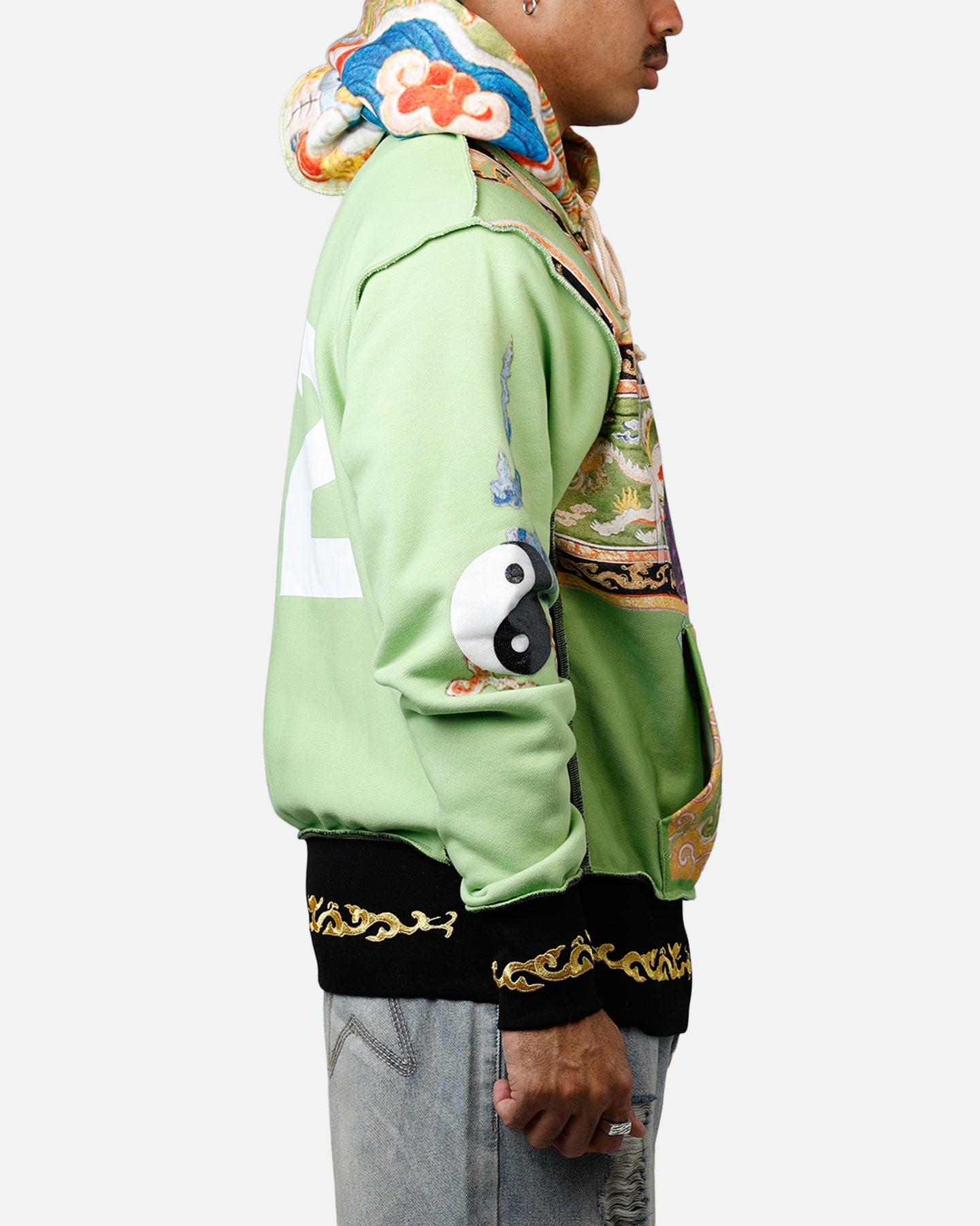 ABC Birthstone Hoodie Light Green、mySite、zt4zffjzw