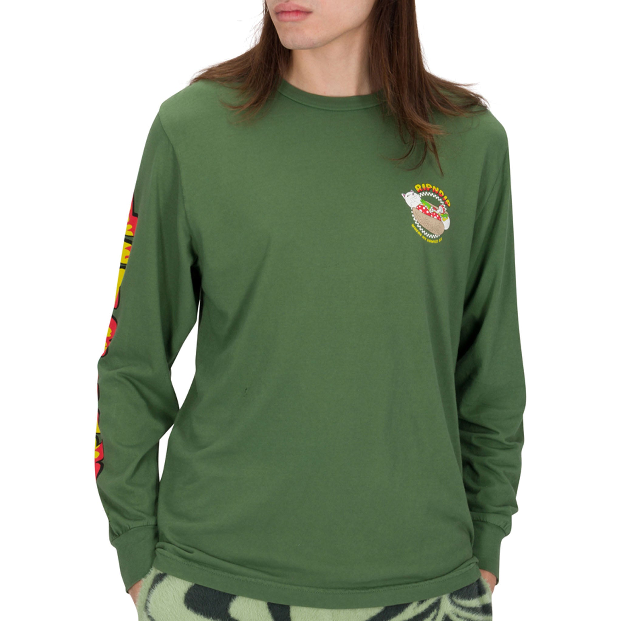  Glizzy Long Sleeve (Olive)、mySite、merchandisen