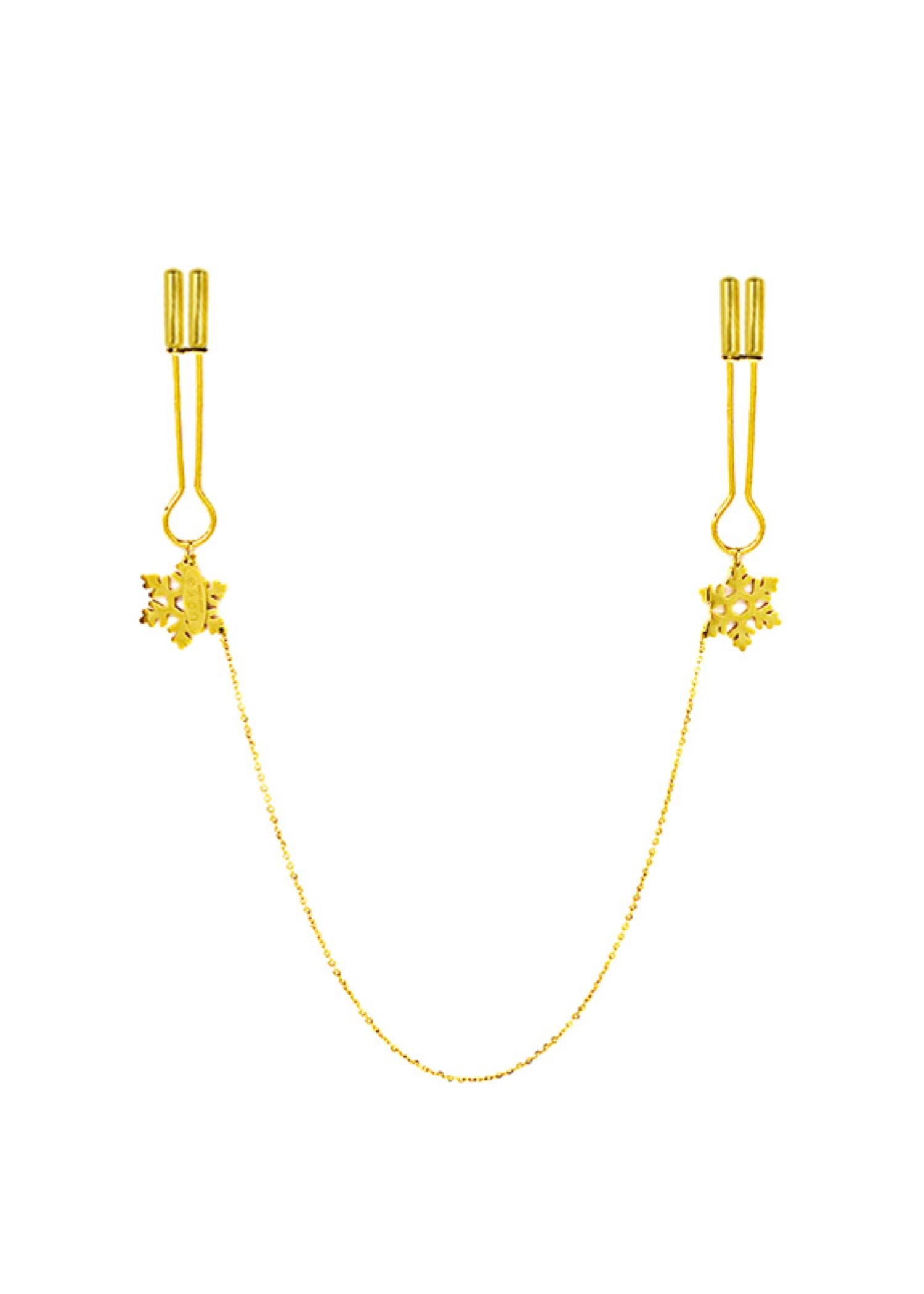 Snowflake Chain Nipple Clamps、mySite、justintrudeaud