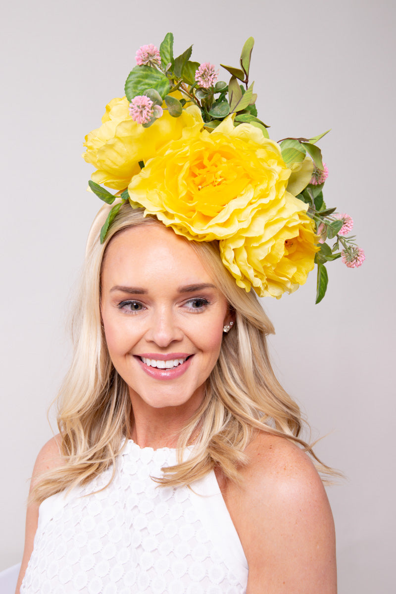 Golden Celebration Fascinator - FINAL SALE、mySite、hinf8tx79