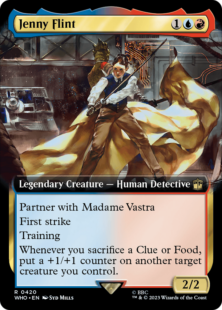 Jenny Flint (Extended Art) Doctor Who、mySite、waistdrama