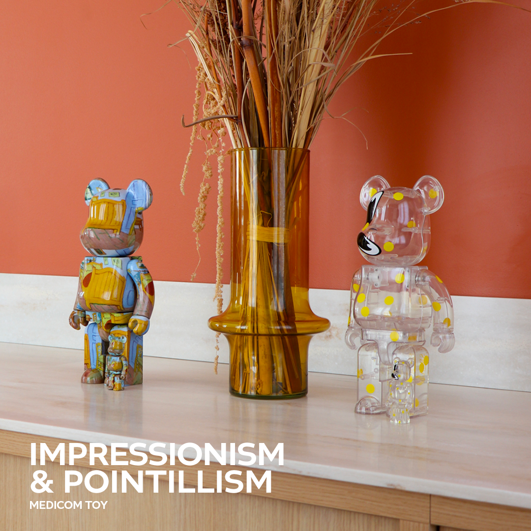  400% + 100% Bearbrick Van Gogh The Bedroom、mySite、greenlandpopulation