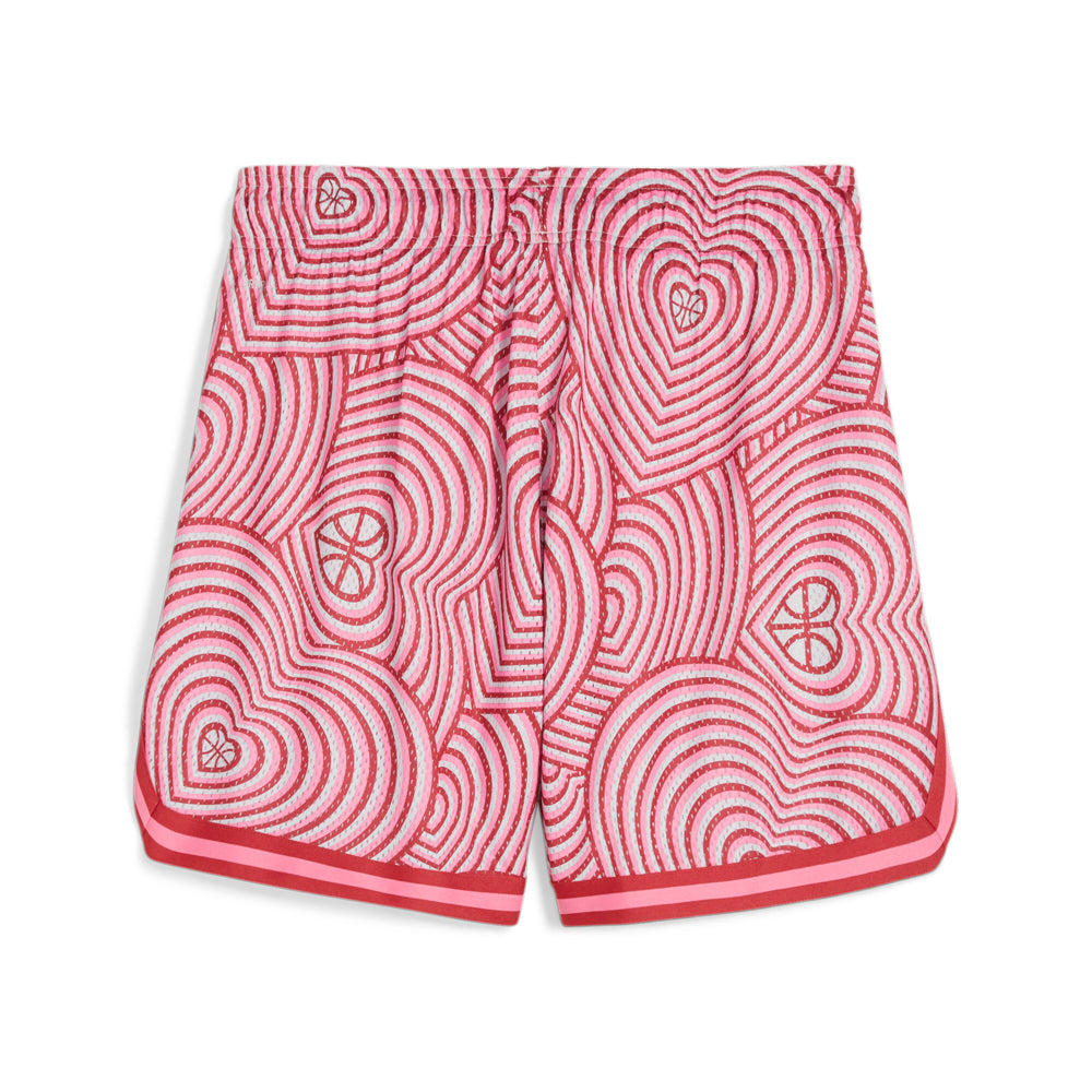 Game Love Big Heart Graphic Drawstring Shorts、mySite、gtrtttuynbv