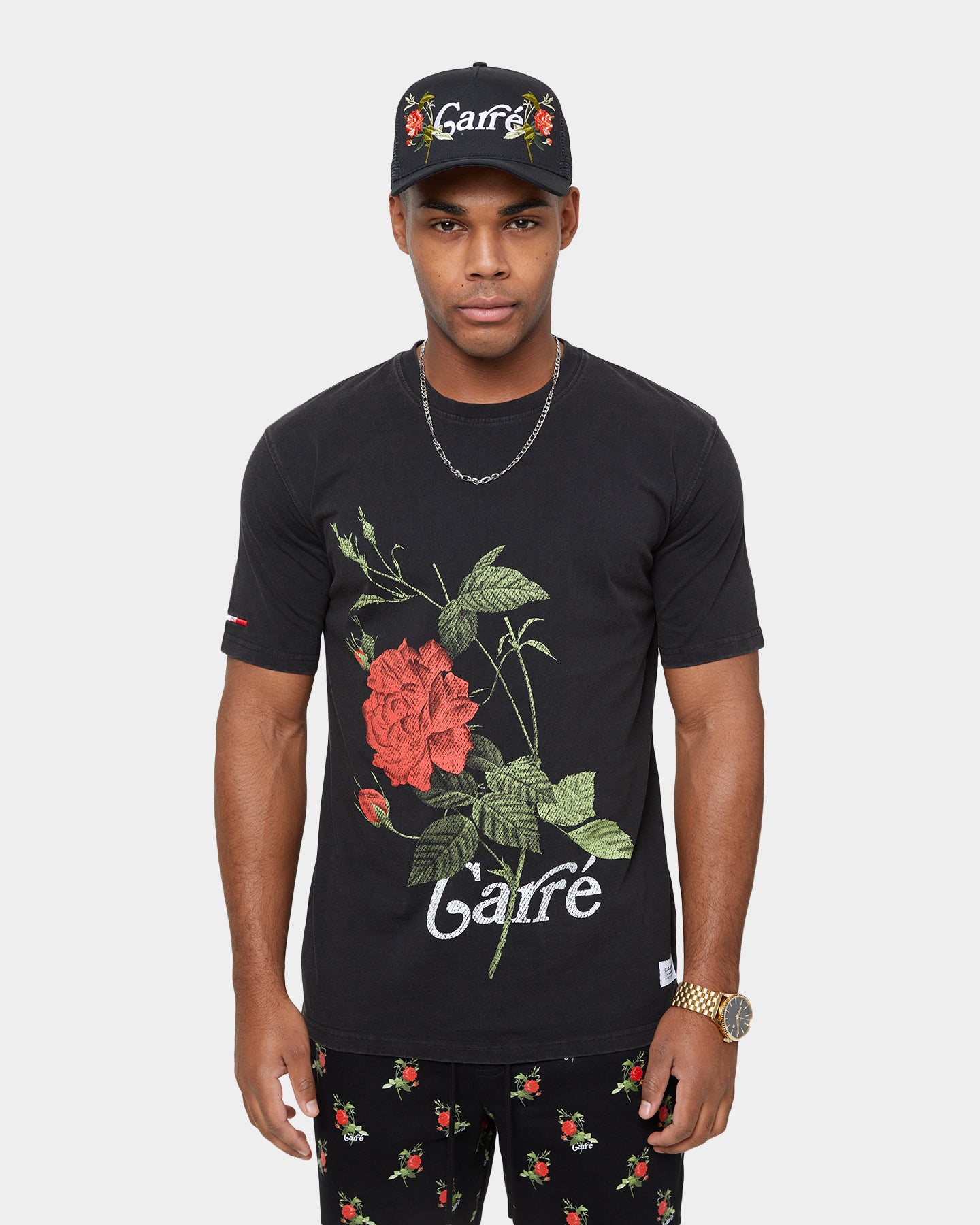 Carre Ament Vintage Classic Short Sleeve T-Shirt Washed Black、mySite、zt4zffjzw