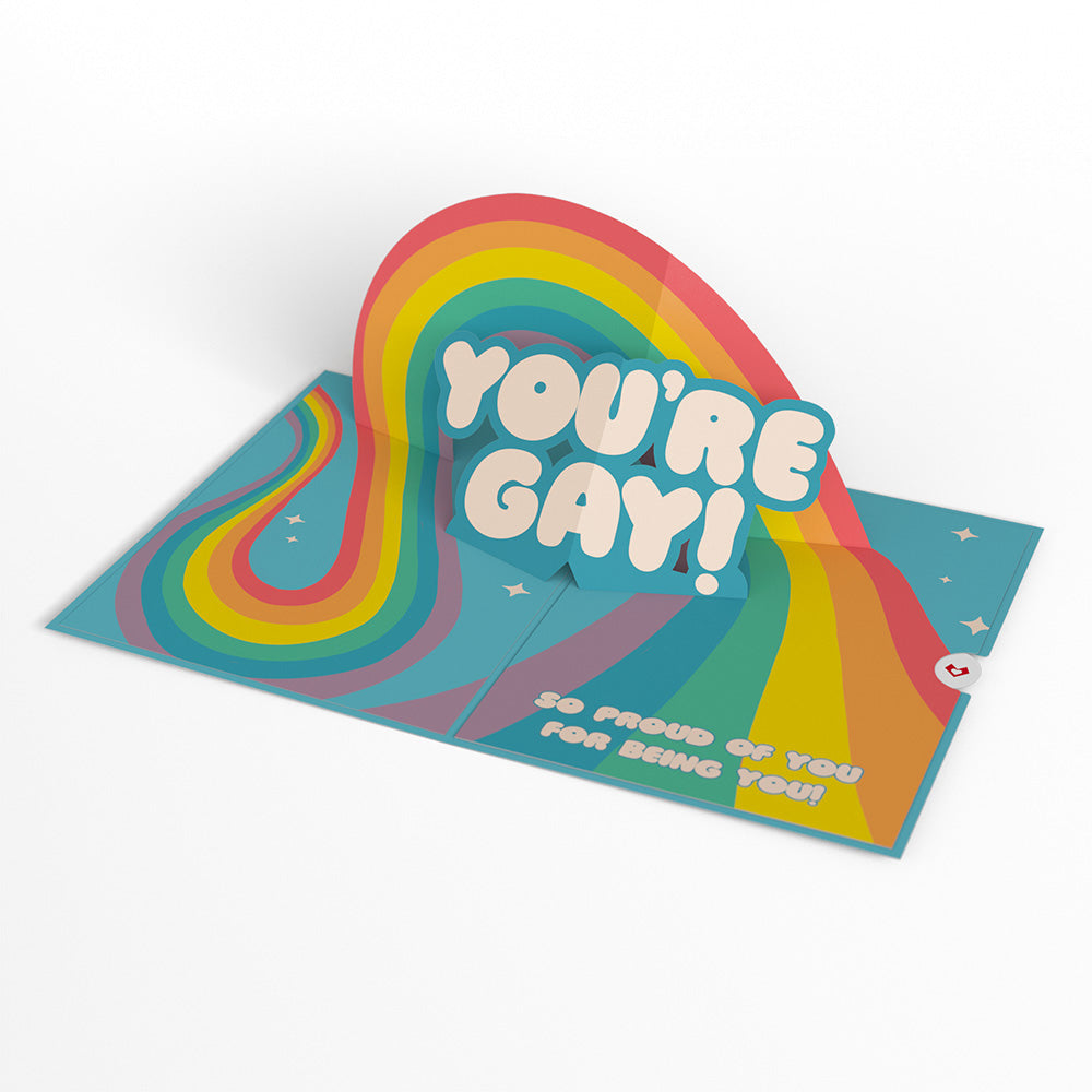 Hooray, You're Gay! Pop-Up Card、mySite、solidvoid