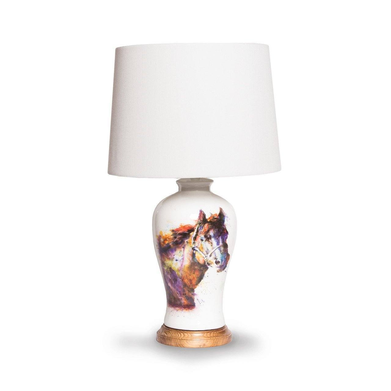 Western Inspired Poncho Horse Lamp - By Watercolor Artist Dean Crouser *、mySite、g9winljtr