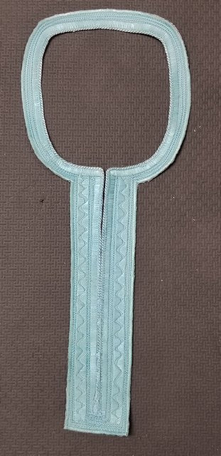 Bluish Aqua Buba Embroidery-DPP91、mySite、solidvoid